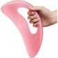 AICNLY Large Gua Sha Massage Tool, Lymphatic Drainage Massager, Muscle Scraping Massage Tools, Body Sculpting Anti Cellulite Tools for Man and Women (Pink)