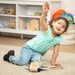 Buy now Melissa & Doug Wooden Airplane Play Set with 4 Play Figures and 4 Suitcases at indiglob india