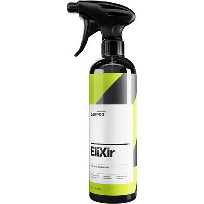 CARPRO Elixir Quick Detailer with Sprayer - Quick Detail Provides a Fast Layer of Depth, Gloss, and Hydrophobic Energy - 500ml (17oz)