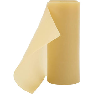 Bnineteenteam Flat Elastic Band, 1mm x 2m Transparent Plain Colour Slingshot Flat Elastic Band Wear Resistant Antifreezing