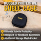 Buy now DEWALT Heavy Duty Protective Headphone Case for Pro Max Neckband, Compact Lightweight w/EVA Earphone Hard Shell Case, Headset Travel Carry Shockproof, Water-Resistant, Soft Interior & Accessory Pocket at indiglob india