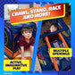 Buy now Hot Wheelsƒ?› Pop Up Play Tent, Playhouse for Boys, Race Car Tent with Connections for Hot Wheels Tracks, Indoor Playspace with Roll-Up Door & Roof Opening, Easy Setup, Folds Flat for Storage at indiglob india