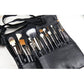 22 Pockets Professional Cosmetic Makeup Brush Bag with Artist Belt Strap for Women (Brush Not Included)