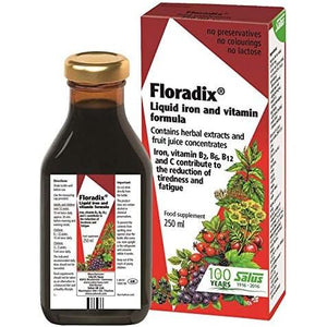 Floradix Liquid Iron and Vitamin Formula 250ml