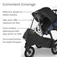Buy now UPPAbaby Performance Rain Shield for Ridge/Waterproof and Windproof Coverage/Ventilated Design/Quick Attachment/Easy Access to Child at indiglob india