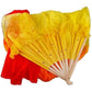 Fashion Colorful 1.5M Hand Made Belly Dance Dancing Silk Bamboo Long Fans Veils