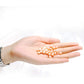 Buy now NeuFashion Big Oyster Pearl Party Pearl Freshwater Cultured Oval Pearl Beads (5-7mm 28 PCs/Lot) Oysters with Pearl Inside Anniversary Gifts for Women at indiglob india