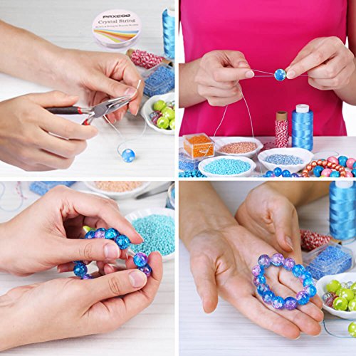 Buy now PAXCOO Jewelry Making Supplies Kit - Repair Tools with Accessories, Pliers, Findings, Beading Wires for Adults and Beginners at indiglob india