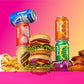 Buy now Poppi Sparkling Prebiotic Soda Beverage with Apple Cider Vinegar, Seltzer Water and Fruit Juice, Game Day Variety Pack, 12 Fl Oz, Pack of 12, Packaging May Vary at indiglob india