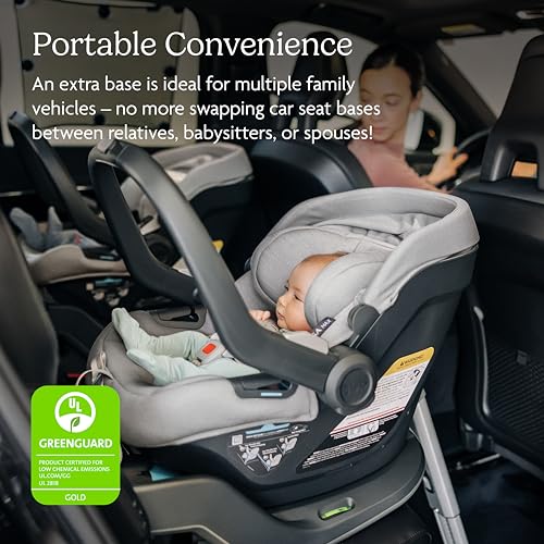 Buy now UPPAbaby Extra Mesa Max Car Seat Base/Compatible with Mesa Max Infant Car Seats/SmartSecure Installation with Load Leg at indiglob india