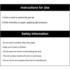 OHTO Fude 1.5mm Ballpoint Pen, Black (CFR-150FB-Black)