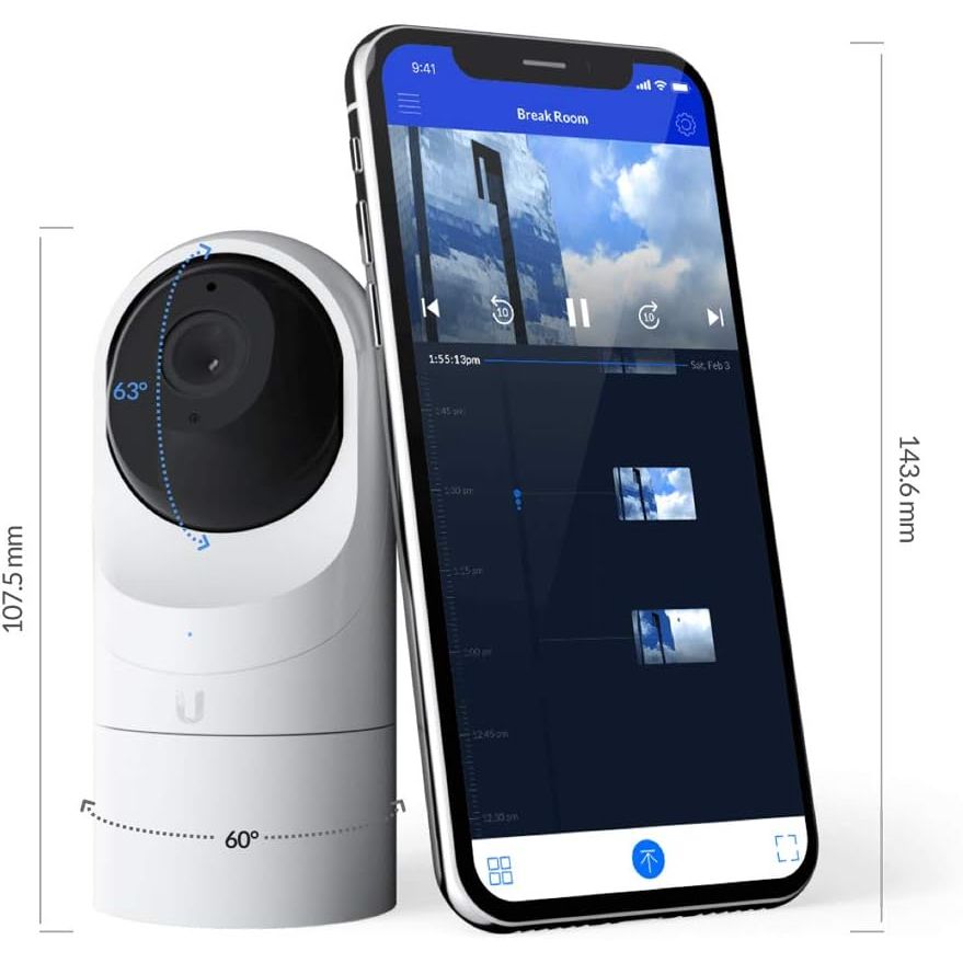 Buy now Ubiquiti Networks UVC-G3-FLEX UniFi Camera G3 Flex 1080p Video Indoor/Outdoor Night/Day Wide View IP LEDs:: (Enterprise Computing > Wireless Networking) +) at indiglob india