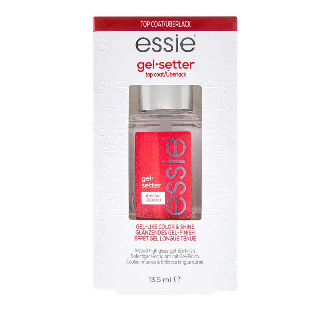 Buy now essie All-In-One Base Coat + Top Coat + Strengthener Nail Polish, 0.46 Ounces (Packaging May Vary) 0.46 Fl Oz (Pack of 1) GELSETTER TOP COAT at indiglob india