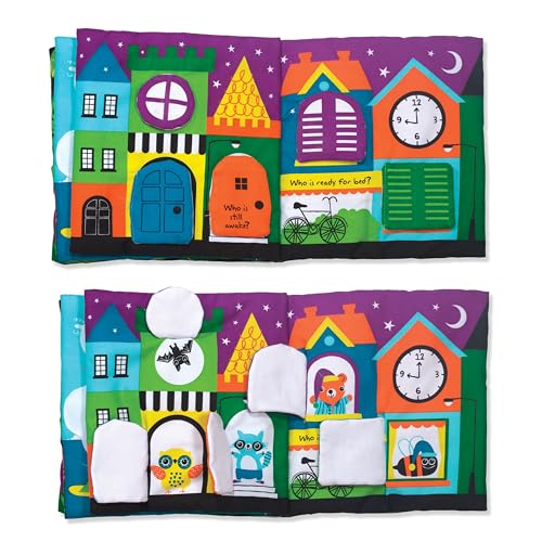 Buy now Melissa & Doug Soft Activity Baby Book - The Wonderful World of Peekaboo! Lift The Flap Busy Book for Toddlers, Sensory Toys for Babies and Toddlers at indiglob india