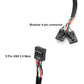USB 2.0 Splitter Male 1 to 4 Female Motherboard USB Splitter USB 2.0 Splitter Motherboard USB Splitter(30cm)