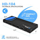 Buy now OREI HDMI Splitter 1 in 4 Out – 4K@30Hz HDMI 2.0 Splitter with HDCP 1.4, EDID Management, and LPCM/Dolby/DTS Audio Support–Compact Plug & Play Design at indiglob india