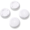 PlayVital Thumb Grip Caps for Steam Deck LCD, Silicone Thumbsticks Grips Joystick Caps for Steam Deck OLED - Raised Dots & Studded Design - Raised Dots & Studded Design White
