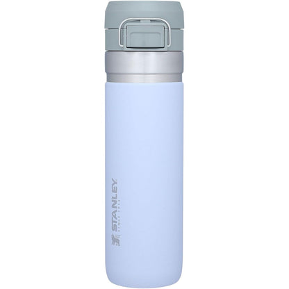 Stanley Quick Flip GO Water Bottle 24 oz | Push Button Lid | Leakproof and Packable for Travel and Sports | Insulated Stainless Steel | BPA-Free | Lilac