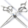 7" 7.5" 8"9" Professional Hairdressing Scissors Barber Salon Hair Cutting Dragon Shears (Large). (7 inch—A) - 7 Inch 2pc-d