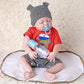 Buy now Zero Pam 18 inch Asleep Newborn Baby Reborn Baby Dolls Soft Silicone Full Body Waterproof Anatomically Correct Relistic Boy Doll Gifts for Toddler Kids at indiglob india