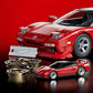Buy now Hot Wheels 1/16 Honda Acura NSX 1990 Building Kit, 876 Pieces, Includes 1/64 Mini Car, Hot Wheels Mattel at indiglob india