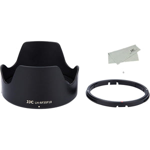 Tulip Flower Len Hood for RF 35mm F1.8 Macro is STM on EOS R6 R5 RP R Camera, Reversible Lens Shade, Compatible with 52mm Filters and 52mm Lens Cap