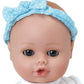 Buy now ADORA Playtime Frilly Fox 13 inch Baby Doll with Embroidered Fox Frill Dress, Bow Headband and Bottle at indiglob india