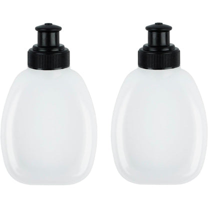 2x10oz BPA-Free Water Bottles for the Running Hydration Belt, Fuel Belts Replacement Bottle Set for Marathon Walking Hiking Cycling Trail Skiing（2 Pack）