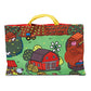 Buy now Melissa & Doug Take-Along Farm Baby and Toddler Play Mat (19.25 x 14.5 inches) With 9 Animals - Folds To Be Convenient Storage Bag for Travel at indiglob india