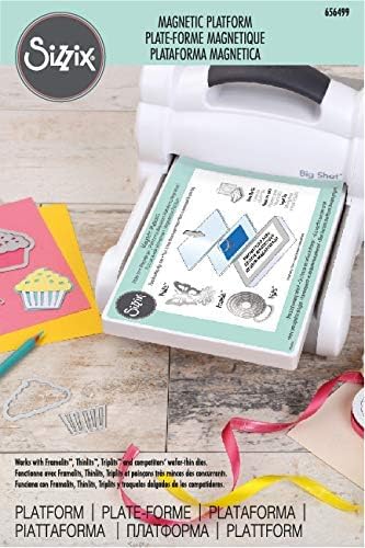 Buy now Sizzix 656499 BIGkick/Big Shot/Vagabond Magnetic Platform, 6.125 by 8.875 by .625-Inch at indiglob india