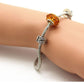 Buy now Yeshan Antique Silver Clip Lock Bead Charms with Rubber Stopper O-Rings at indiglob india