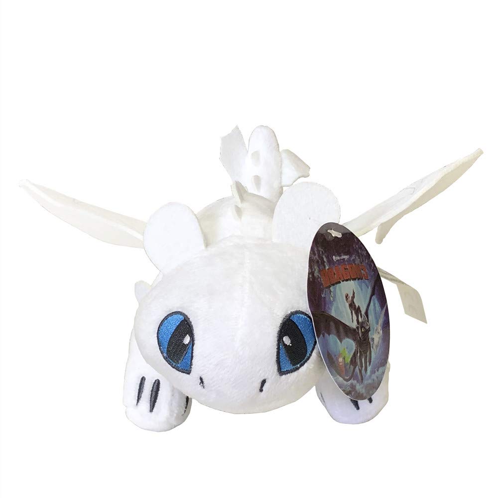 Buy now How to Train Your Dragon 10" Light Fury Plush Toy - Toothless Stuffed Animal Doll, Defenders of Berk by Yamadura at indiglob india