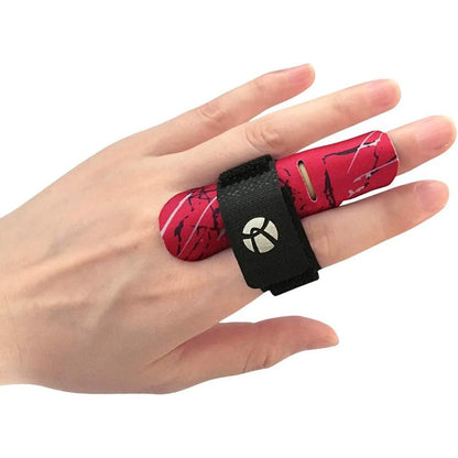 Kuangmi Finger Sleeve Support Protector Finger Splint Brace Use for Pain Relief and Preventing Sports Injuries（S/M, Blue