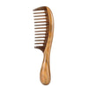 Louise Maelys Hair Comb Wooden Wide Tooth Combs for Curly Hair Detangling Sandalwood - Wooden