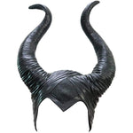 Buy now Uranshin Halloween Maleficent Horns Maleficent Costume, Black Long Women Horns Queen Hat, Deluxe Magic Witch Headpiece Headdress for Women Adults at indiglob india