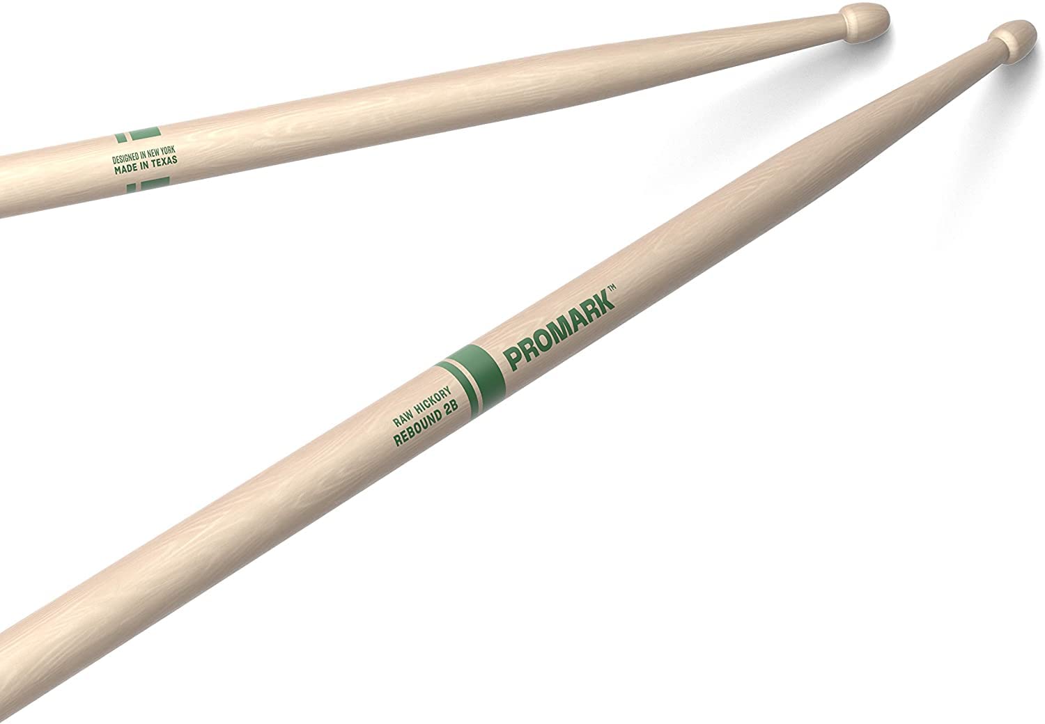 Buy now ProMark Rebound 5A Long Hickory Drumsticks, Acorn Wood Tip, 1 Pair at indiglob india