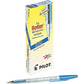 Pilot The Better Ball Point Pen Refillable Ballpoint Stick Pens, Fine Point, Blue Ink, 12-Pack (36011), Dozen Box (0.7mm - Fine)