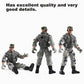 Buy now Mr.River US Army Men and SWAT Team Toy Soldiers Action Figures with Military Weapons Accessories for Kids Boys Girls,12Pcs at indiglob india