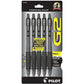 Pilot G2 Premium Gel Pens, Black Pens, Bold Point 1 mm, Pack of 5, Black