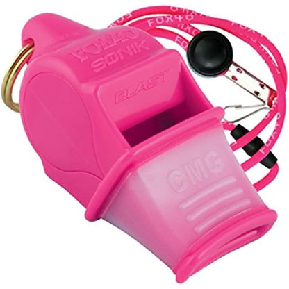 Buy now Fox 40 Sonik Blast CMG with Break Away Lanyard - Pink at indiglob india