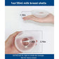 Babebay Breast Shells, Milk Collectors for Breastfeeding, Protect Sore Nipples, Collect Breastmilk Leaks, Soft Silicone Material, Reusable, 4 PCS