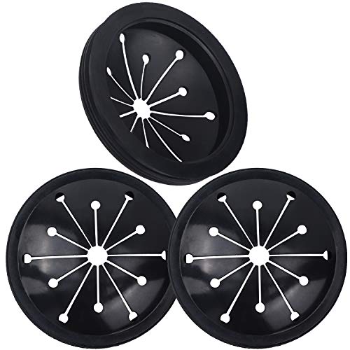 Buy now 3 Pcs Garbage Disposal Splash Guards Sink Baffle Disposal Replacement Multi-function Drain Plugs food Waste Disposer Accessories for Whirlaway, Waste King and GE Models (3.1inch) at indiglob india