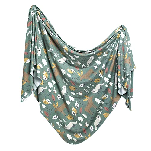 Buy now Copper Pearl Large Premium Knit Baby Swaddle Receiving Blanket Atwood at indiglob india