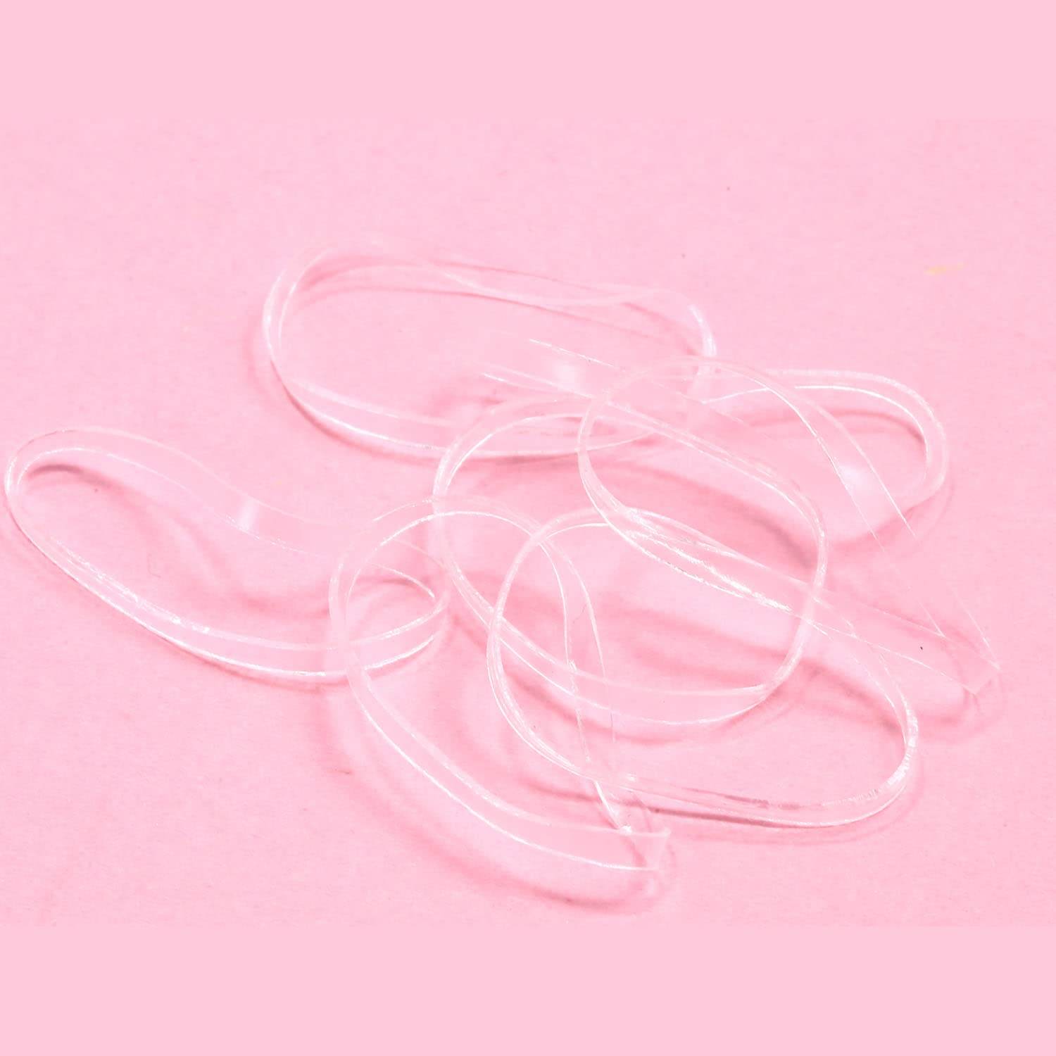 Clear Hair Elastics，BEBEEPOO 2500pcs Rubber Bands for Hair, Clear Mini Elastic Rubber Hair Bands, Small Hair Tties - STRONG - REUSEABLE - My Store