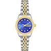 Armitron Women's Genuine Crystal Accented Bracelet Watch, 75-2475 - Two Tone/Blue