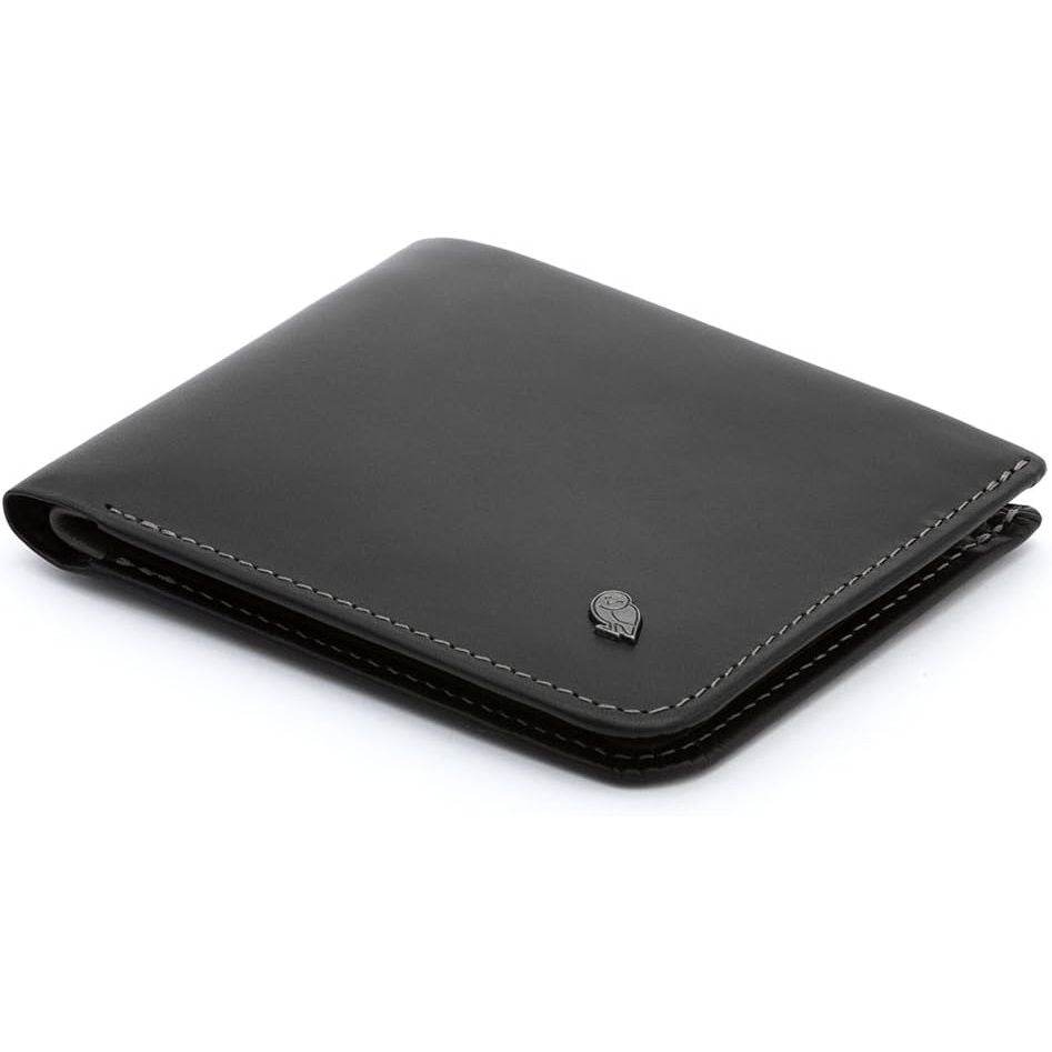 Bellroy Hide & Seek, slim leather wallet, RFID editions available (Max. 12 cards and cash) - Black - My Store