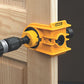 Buy now DEWALT Door Lock Installation Kit, C-Clamp Design, For Metal or Wood Doors, 2 Adjustable Bushings, Easy Installation (D180004) at indiglob india