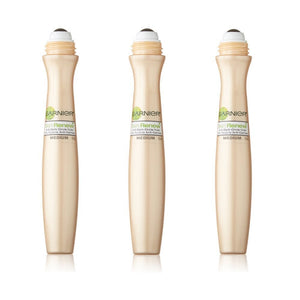 Garnier SkinActive Clearly Brighter Anti-Dark Circle Eye Roller, Sheer Tint Light/Medium, 0.5 Fl Oz (15mL), 3 Count (Packaging May Vary)