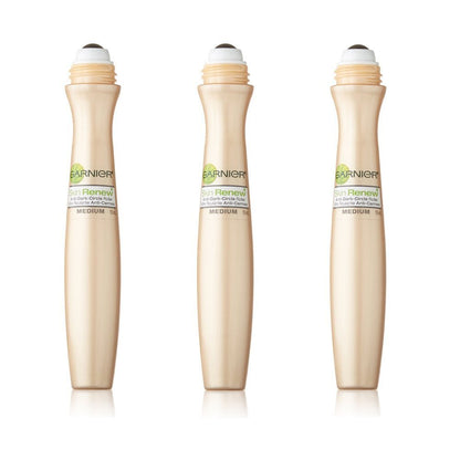 Garnier SkinActive Clearly Brighter Anti-Dark Circle Eye Roller, Sheer Tint Light/Medium, 0.5 Fl Oz (15mL), 3 Count (Packaging May Vary)