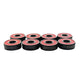 Twolions High Rev 608RS Hybrid Black Ceramic Bearings for Inline Skate or Skateboard or Scooter (Pack of 8)